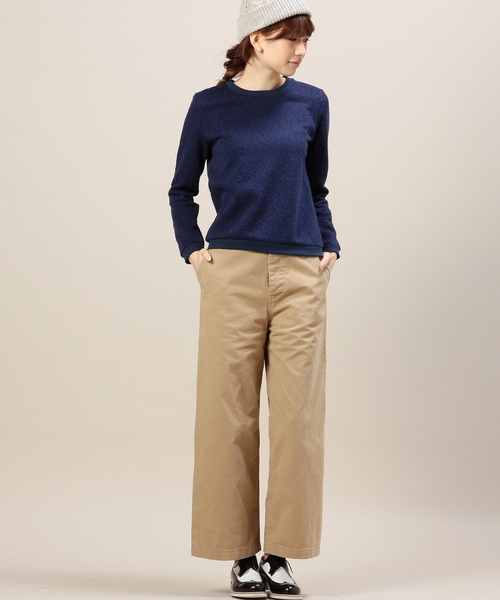 BEAUTY&YOUTH UNITED ARROWS（ビューティーアンドユースユナイテッドアローズ）の「BYBC チノワイドパンツ◆（その他パンツ・レディース・オフホワイト/ベージュ・MEDIUM/SMALL）」の5枚目の写真