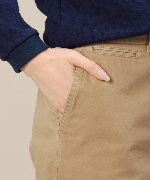 BEAUTY&YOUTH UNITED ARROWS（ビューティーアンドユースユナイテッドアローズ）の「BYBC チノワイドパンツ◆（その他パンツ・レディース・オフホワイト/ベージュ・MEDIUM/SMALL）」の7枚目の写真