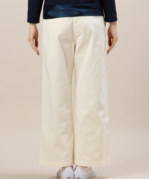 BEAUTY&YOUTH UNITED ARROWS（ビューティーアンドユースユナイテッドアローズ）の「BYBC チノワイドパンツ◆（その他パンツ・レディース・オフホワイト/ベージュ・MEDIUM/SMALL）」の9枚目の写真