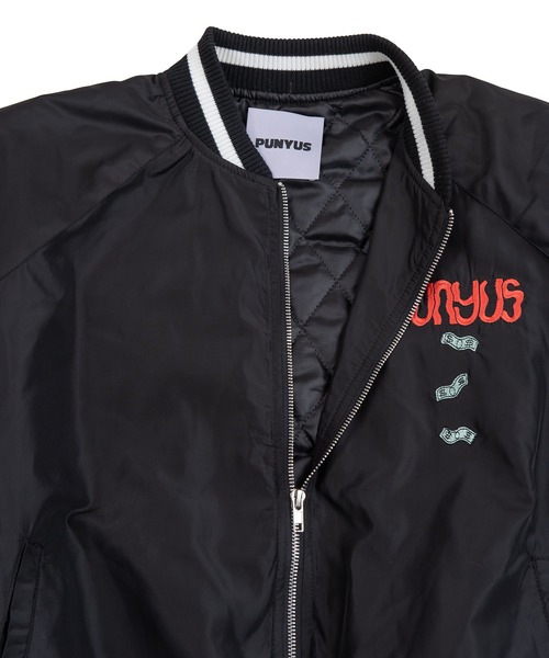 PUNYUS（プニュズ）の「寅刺繍ブルゾン（ブルゾン・レディース・ブラック・4/3）」の13枚目の写真