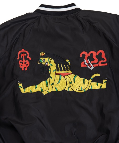 PUNYUS（プニュズ）の「寅刺繍ブルゾン（ブルゾン・レディース・ブラック・4/3）」の17枚目の写真