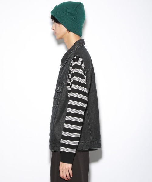 PBLIM（ページボーイリム）の「【PAGEBOYLIM】デニムベスト（ベスト・レディース・ブラック/ブルー・FREE）」の14枚目の写真