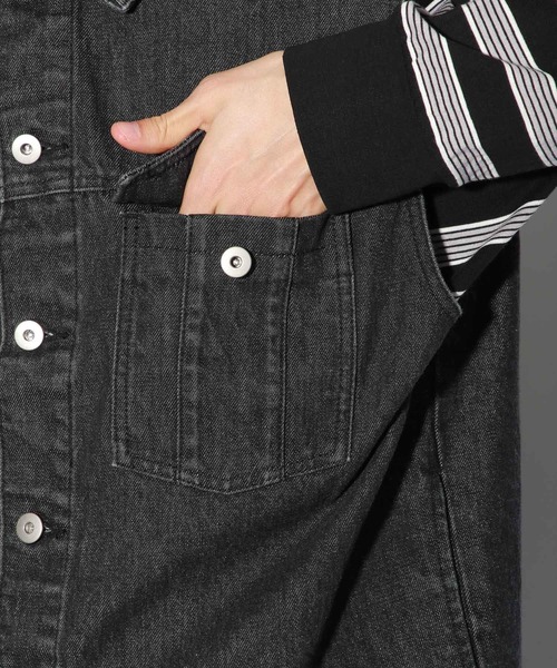 PBLIM（ページボーイリム）の「【PAGEBOYLIM】デニムベスト（ベスト・レディース・ブラック/ブルー・FREE）」の19枚目の写真