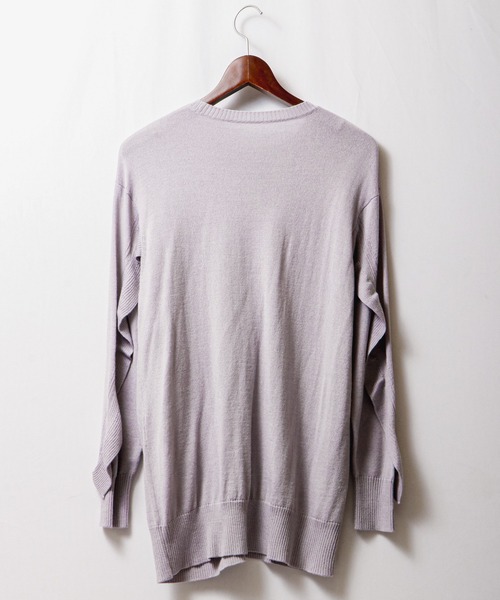 【セール】Abanicos ソフトウェーブラッフル チュニックセーター（チュニック）｜FUNALIVE（ファンアライブ）