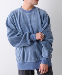 CIAOPANIC TYPY | オーバーダイボアフリースクループルオーバー(スウェット)