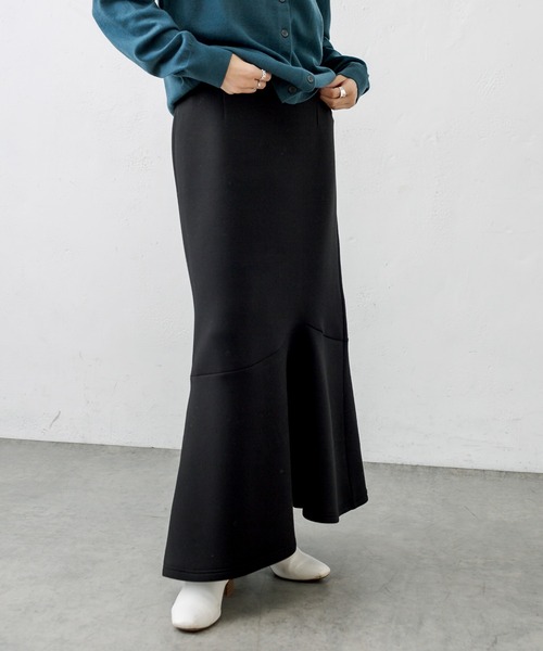 PUAL CE CIN(ピュアルセシン)の「【Du noir】ダンボールマーメイドスカート(スカート・レディース・ベージュ/ブラック/グレー・FREE)」の3枚目の写真