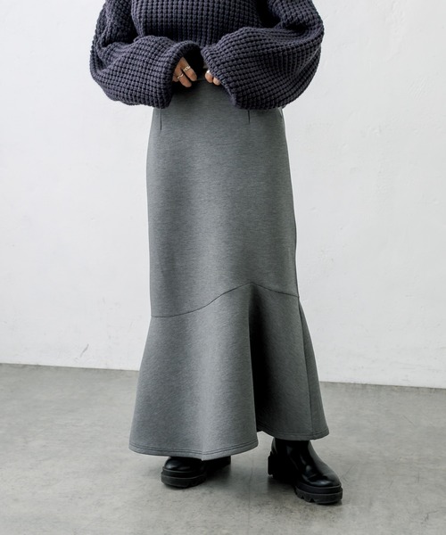 PUAL CE CIN(ピュアルセシン)の「【Du noir】ダンボールマーメイドスカート(スカート・レディース・ベージュ/ブラック/グレー・FREE)」の17枚目の写真