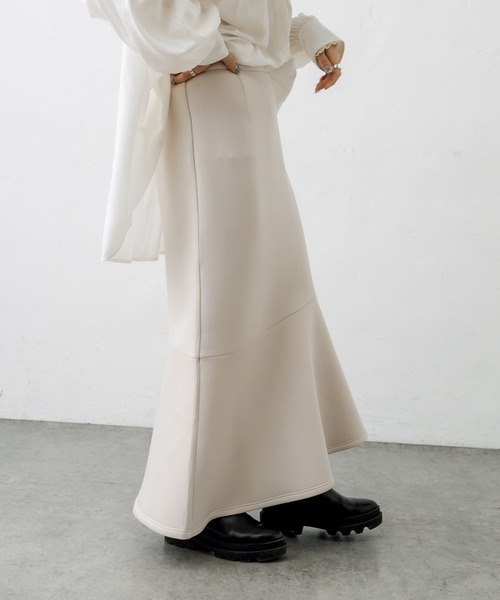 PUAL CE CIN(ピュアルセシン)の「【Du noir】ダンボールマーメイドスカート(スカート・レディース・ベージュ/ブラック/グレー・FREE)」の19枚目の写真