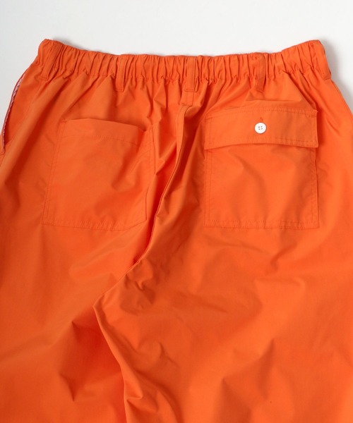 Salong hameu(サロン ハミュー)の「撥水加工 パラシュートパンツ/スノーパンツ/ワイドシルエット カラーパンツ/オーバーパンツ メンズ レディース(その他パンツ・メンズ・ブラック/オレンジ/ブルー/グリーン・M/L)」の6枚目の写真