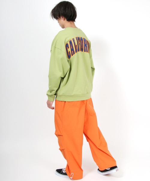 Salong hameu(サロン ハミュー)の「撥水加工 パラシュートパンツ/スノーパンツ/ワイドシルエット カラーパンツ/オーバーパンツ メンズ レディース(その他パンツ・メンズ・ブラック/オレンジ/ブルー/グリーン・M/L)」の21枚目の写真