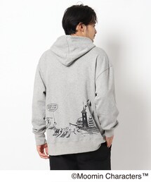 MOOMIN | ◆MOOMIN ムーミン / バックプリント 裏毛フーディー(パーカー)