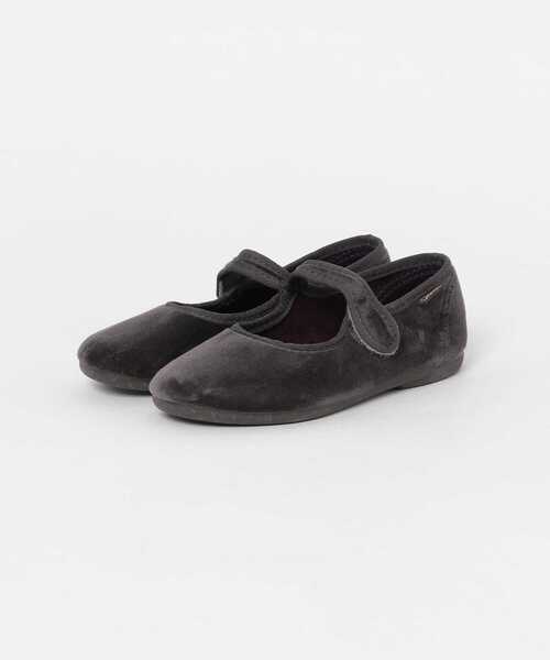 Cienta(シエンタ)の「『一部WEB限定カラー』Cienta ベロアストラップシューズ(KIDS)(スニーカー・キッズ・グレー/アニマル・20/18/17/19/16)」の4枚目の写真