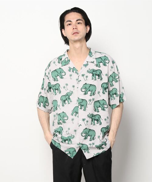 STAMMBAUM(シュタンバーム)の「STAMMBAUM : ALH-Elephant (Lt.Gray)(シャツ/ブラウス・メンズ・その他・L)」の1枚目の写真