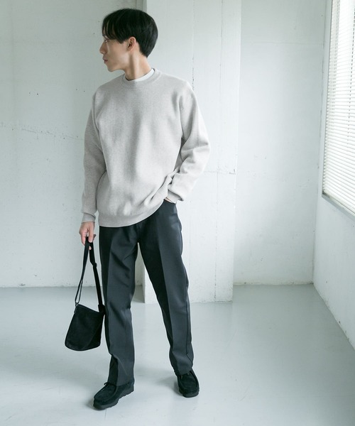 URBAN RESEARCH DOORS(アーバンリサーチドアーズ)の「ミラノリブクルーネックニット(ニット/セーター・メンズ・ロイヤルブルー/ホワイト系その他/ベージュ系その他・40/38)」の11枚目の写真