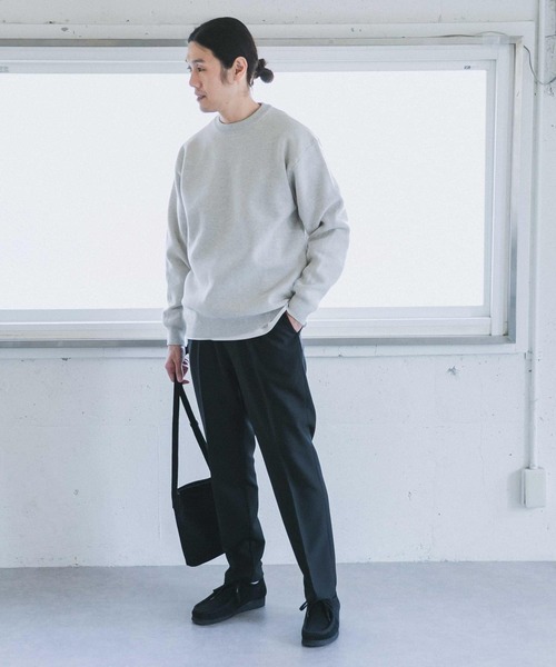 URBAN RESEARCH DOORS(アーバンリサーチドアーズ)の「ミラノリブクルーネックニット(ニット/セーター・メンズ・ロイヤルブルー/ホワイト系その他/ベージュ系その他・40/38)」の20枚目の写真