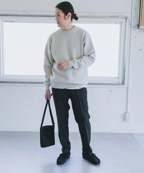 URBAN RESEARCH DOORS(アーバンリサーチドアーズ)の「ミラノリブクルーネックニット(ニット/セーター・メンズ・ロイヤルブルー/ホワイト系その他/ベージュ系その他・40/38)」の16枚目の写真