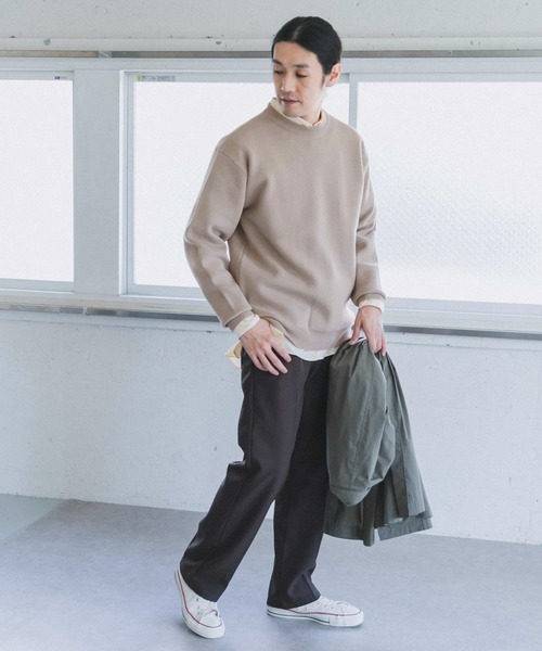 URBAN RESEARCH DOORS(アーバンリサーチドアーズ)の「ミラノリブクルーネックニット(ニット/セーター・メンズ・ロイヤルブルー/ホワイト系その他/ベージュ系その他・40/38)」の21枚目の写真