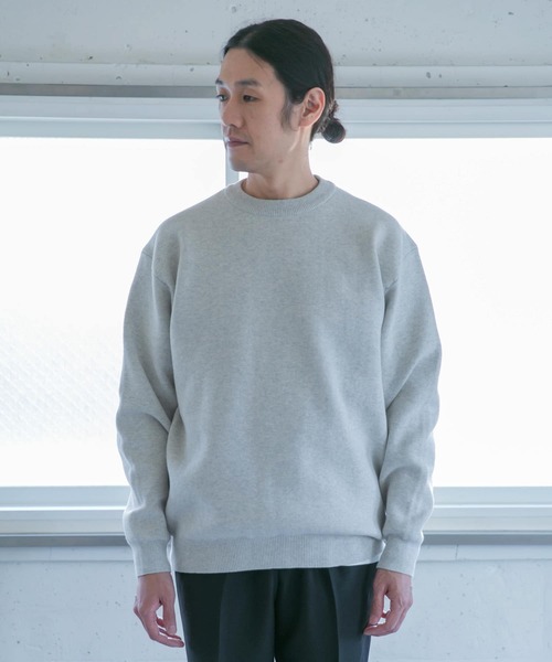 URBAN RESEARCH DOORS(アーバンリサーチドアーズ)の「ミラノリブクルーネックニット(ニット/セーター・メンズ・ロイヤルブルー/ホワイト系その他/ベージュ系その他・40/38)」の22枚目の写真