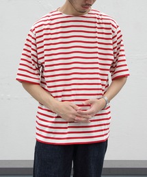ORCIVAL | ORCIVAL/オーシバル　18SUVIN JERSEY ボートネックショートスリーブ　ボーダー　BOAT NECK SHORT SLEEVE BORDER OR-C0084 SOE(Tシャツ/カットソー)