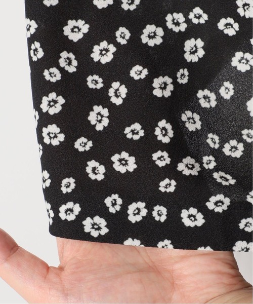 U by SPICK&SPAN(ユーバイスピックアンドスパン)の「≪追加≫ソフトフレアフラワースカート4◆(スカート・レディース・ブラック・34/36/38)」の13枚目の写真