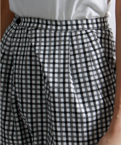 WEGO（ウィゴー）の「WEGO/変形テーパードパンツ（その他パンツ・レディース・ホワイト系その他/ブラック/ライトグレー/ブルー系その他・FREE）」の7枚目の写真