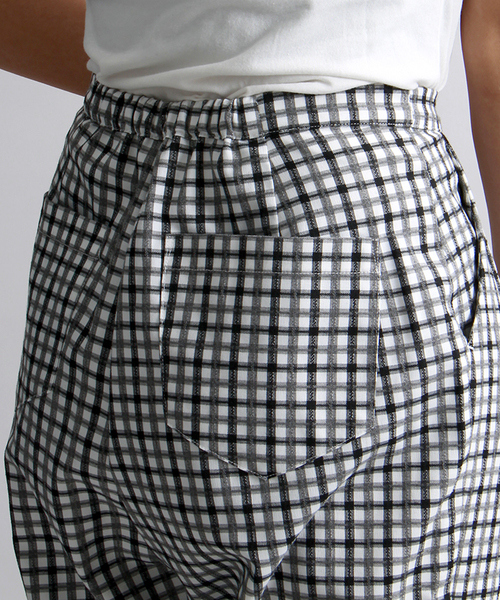 WEGO（ウィゴー）の「WEGO/変形テーパードパンツ（その他パンツ・レディース・ホワイト系その他/ブラック/ライトグレー/ブルー系その他・FREE）」の8枚目の写真