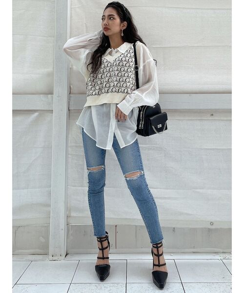 GYDA（ジェイダ）の「5WAYミニリュック（バックパック/リュック・レディース・ブラック/オフホワイト・FREE）」の4枚目の写真