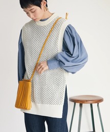 armonia | armonia.柄編みニットベスト(ベスト)