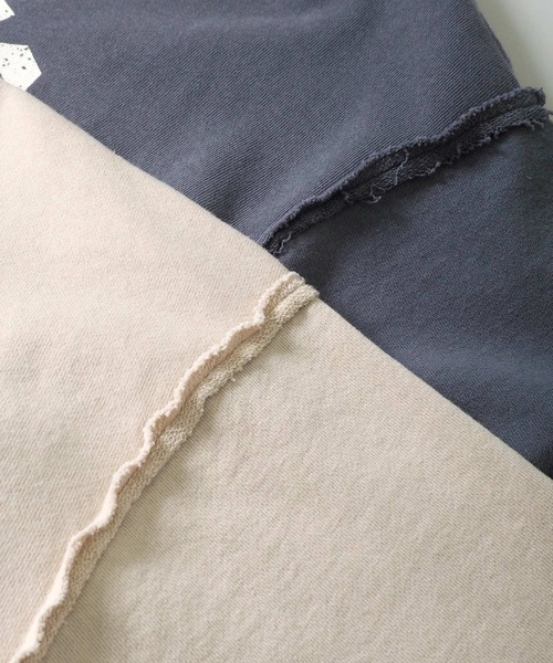 Crisp（クリスプ）の「”CARLETON”ショートスウェット（スウェット・レディース・ネイビー/アイボリー・FREE）」の22枚目の写真