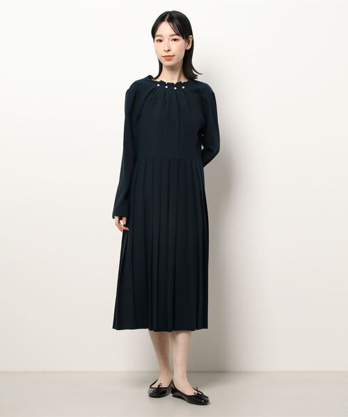 ネックパールワンピース ワンピース Recre En En Recre アンレクレ のファッション ホットセール激安