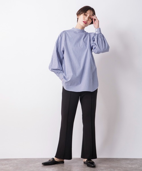 CIENA（シエナ）の「センタータックカットジョーゼットパンツ（その他パンツ・レディース・ブラック/ベージュ/イエロー/オレンジ・FREE）」の16枚目の写真