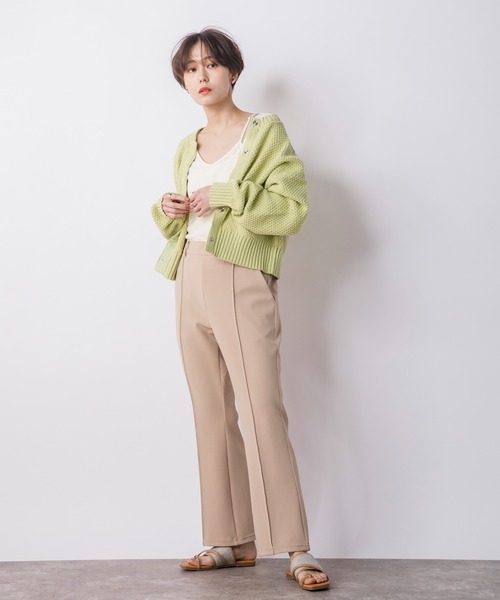 CIENA（シエナ）の「センタータックカットジョーゼットパンツ（その他パンツ・レディース・ブラック/ベージュ/イエロー/オレンジ・FREE）」の11枚目の写真