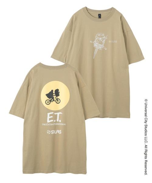 SILAS（サイラス）の「SILASxE.T. S/S TEE（Tシャツ/カットソー・メンズ・ホワイト/ブラック/ベージュ・M/L/XL）」の3枚目の写真