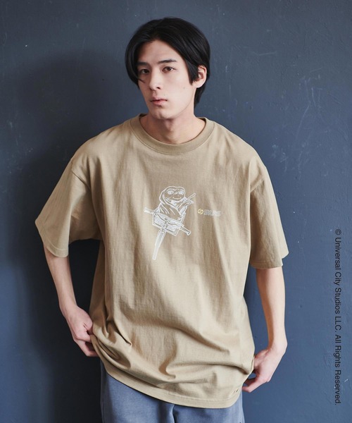 SILAS（サイラス）の「SILASxE.T. S/S TEE（Tシャツ/カットソー・メンズ・ホワイト/ブラック/ベージュ・M/L/XL）」の5枚目の写真