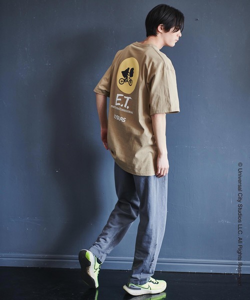 SILAS（サイラス）の「SILASxE.T. S/S TEE（Tシャツ/カットソー・メンズ・ホワイト/ブラック/ベージュ・M/L/XL）」の9枚目の写真