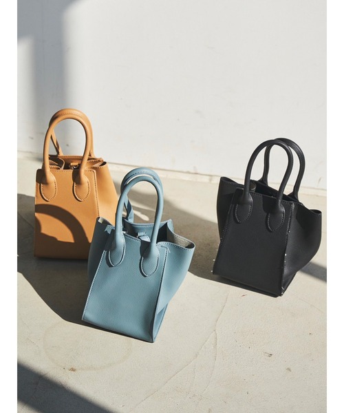 dazzlin（ダズリン）の「ハンドルサンドバッグ（ハンドバッグ・レディース・ベージュ/ブラック/ブルー・FREE）」の3枚目の写真