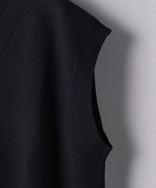 STUDIO NICHOLSON（スタジオニコルソン）の「□＜STUDIO NICHOLSON（スタジオ ニコルソン）＞ FOSS/ベスト（ベスト・メンズ・ネイビー/オフホワイト・S）」の5枚目の写真