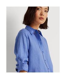 ラルフローレン リネンシャツ　麻　ブルー　Sサイズ Polo Ralph Lauren/L/S Linen Shirt（ラルフローレン リネン