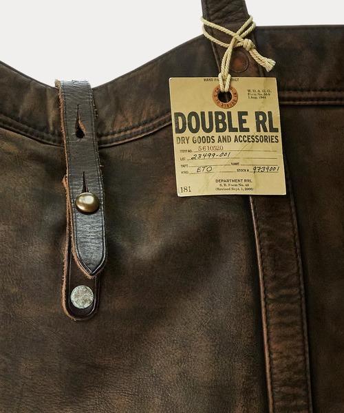 レザー トート（トートバッグ）｜RRL（ダブル アール エル）の