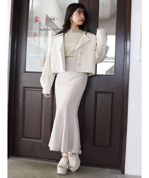 MURUA（ムルーア）の「ストラップウェッジサンダル（サンダル・レディース・ブラック/アイボリー・35/36/37）」の8枚目の写真