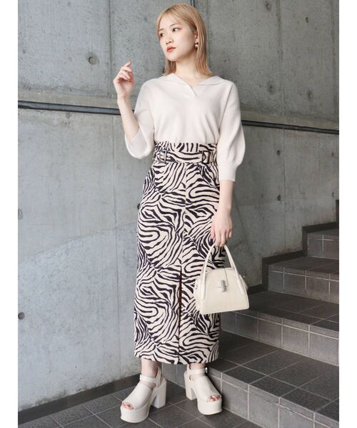 MURUA（ムルーア）の「ストラップウェッジサンダル（サンダル・レディース・ブラック/アイボリー・35/36/37）」の10枚目の写真