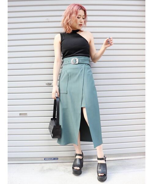 MURUA（ムルーア）の「ストラップウェッジサンダル（サンダル・レディース・ブラック/アイボリー・35/36/37）」の14枚目の写真