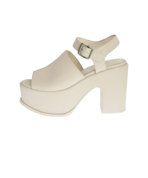 MURUA（ムルーア）の「ストラップウェッジサンダル（サンダル・レディース・ブラック/アイボリー・35/36/37）」の21枚目の写真