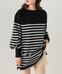 Kastane | バスクボーダーBIGプルオーバー(Tシャツ/カットソー)