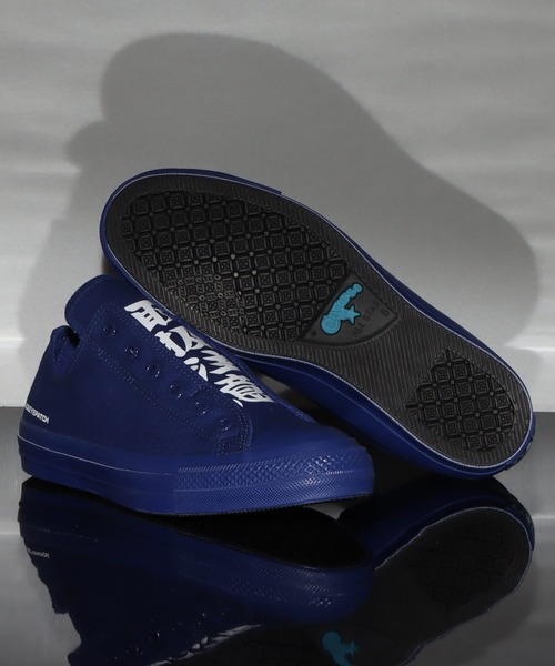 BlackEyePatch（ブラックアイパッチ）の「CONVERSE ALL STAR 100 Black Eye Patch SLIP OX / オールスター ブラックアイパッチ スリップ オックス（スニーカー・メンズ・レッド/ネイビー・26.5cm/27.0cm/26.0cm/27.5cm/28.0cm）」の5枚目の写真