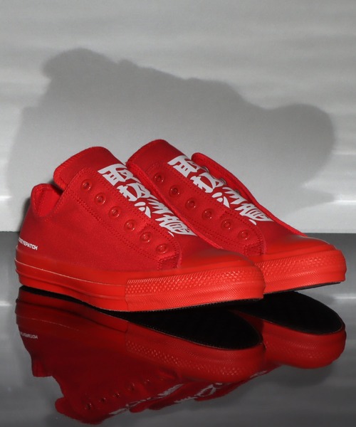 BlackEyePatch（ブラックアイパッチ）の「CONVERSE ALL STAR 100 Black Eye Patch SLIP OX / オールスター ブラックアイパッチ スリップ オックス（スニーカー・メンズ・レッド/ネイビー・26.5cm/27.0cm/26.0cm/27.5cm/28.0cm）」の12枚目の写真