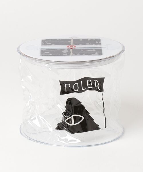 POLeR OUTDOOR STUFF(ポーラーアウトドアスタッフ)の「POLeR OUTDOOR STUFF/ポーラーアウトドアスタッフ POLER INFLATABLE SOLAR LAMP - CLEAR(アウトドアグッズ・メンズ・ホワイト・FREE)」の1枚目の写真