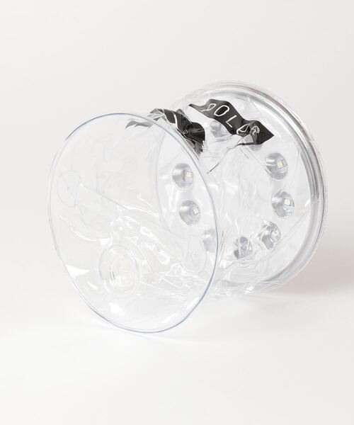 POLeR OUTDOOR STUFF(ポーラーアウトドアスタッフ)の「POLeR OUTDOOR STUFF/ポーラーアウトドアスタッフ POLER INFLATABLE SOLAR LAMP - CLEAR(アウトドアグッズ・メンズ・ホワイト・FREE)」の3枚目の写真