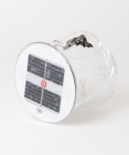 POLeR OUTDOOR STUFF(ポーラーアウトドアスタッフ)の「POLeR OUTDOOR STUFF/ポーラーアウトドアスタッフ POLER INFLATABLE SOLAR LAMP - CLEAR(アウトドアグッズ・メンズ・ホワイト・FREE)」の4枚目の写真