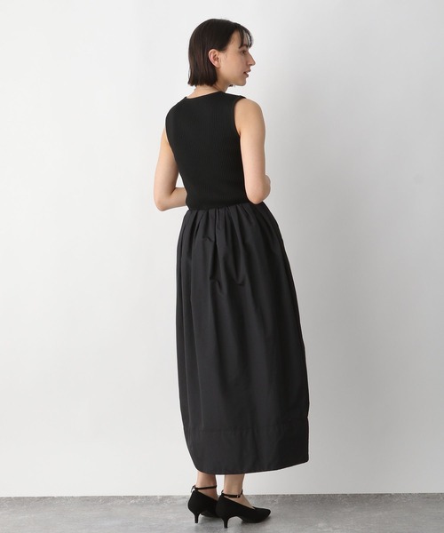 A part by(アパートバイ)の「セレモニー/ニットドッキングドレス 280506(ワンピース・レディース・ブラック・FREE)」の13枚目の写真